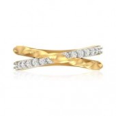 Designer Ring with Certified Diamonds In 14k Gold - LR2848PCL